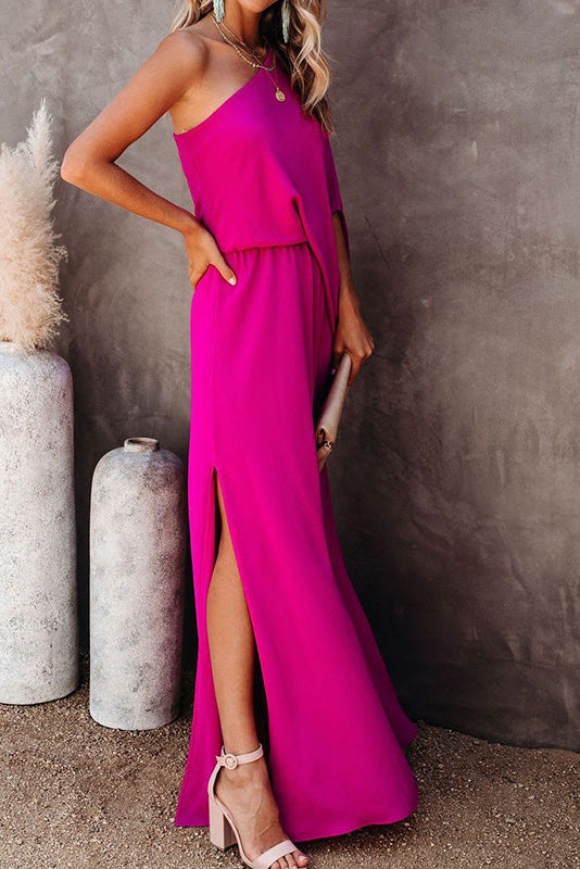 Side Slit Maxi Dress