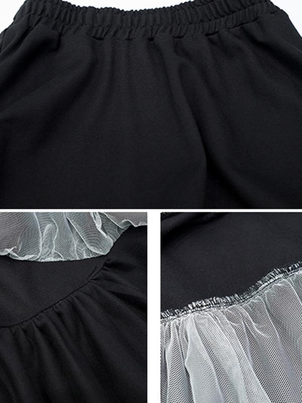 Original Irregularity A-Line Gauze Skirt