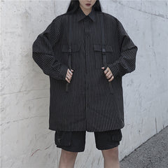 Women Striped Long Sleeve Shirt