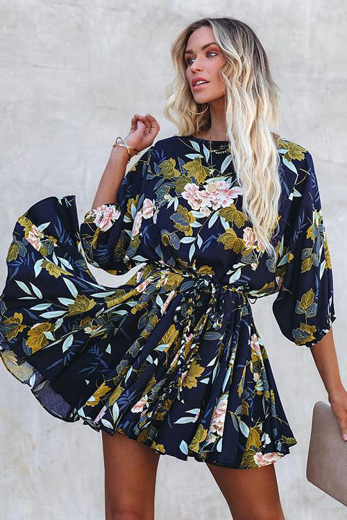 Blooming Darlin' Printed Mini Dress