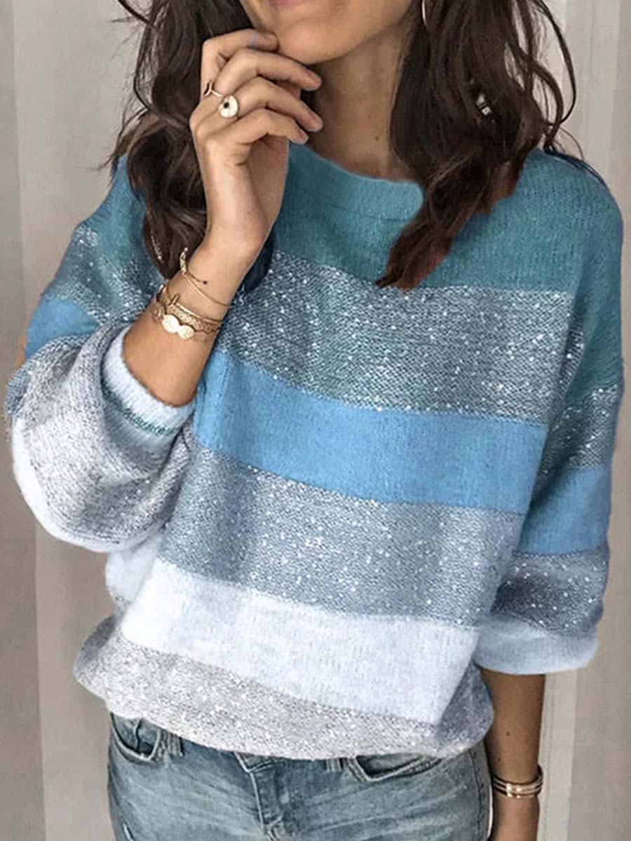 Linyona Multicolor Knit Sweater