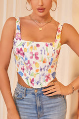 Floral Halter Top