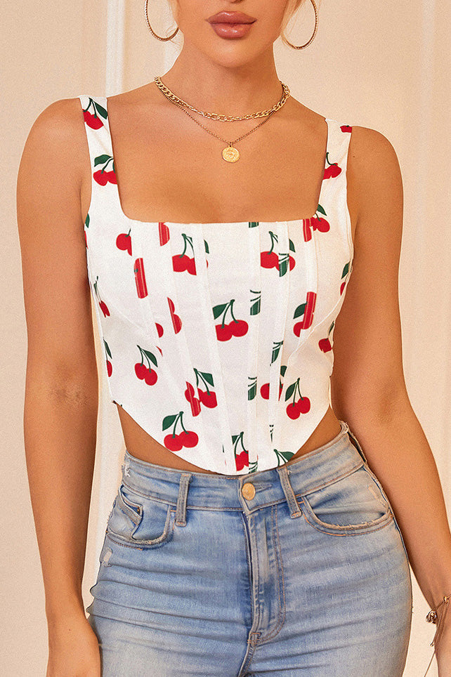 Floral Halter Top