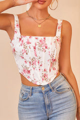 Floral Halter Top