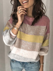 Linyona Multicolor Knit Sweater