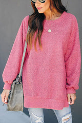 Warming Up Fluffy Long Sleeve Top - 2 Colors