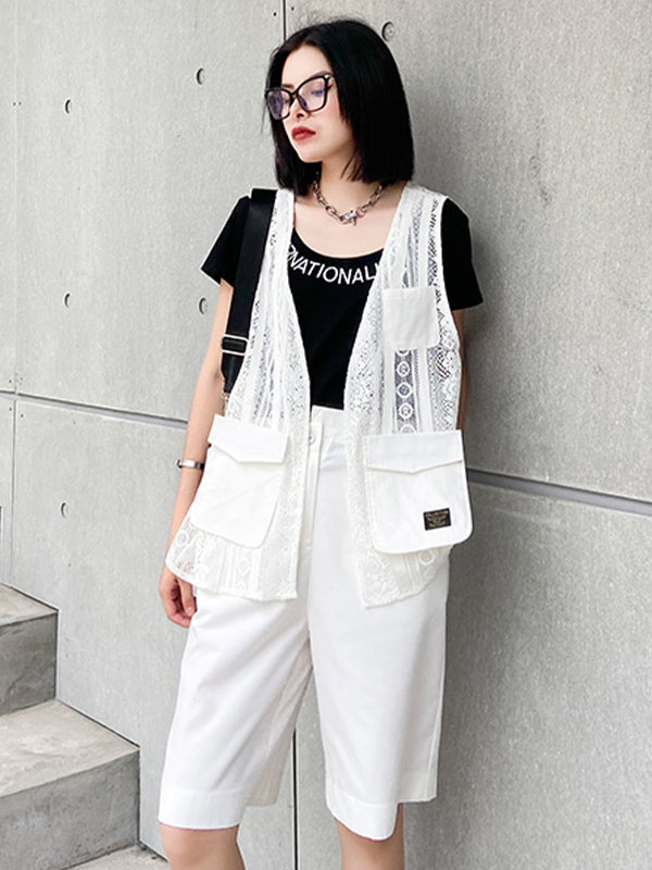 Straight Loose High Waist Slim Casual Pants