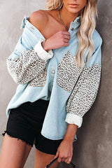 Groove Leopard Denim Jacket