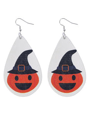 Funny Halloween Series Printed Earrings