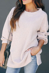 Warming Up Fluffy Long Sleeve Top - 2 Colors