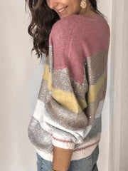 Linyona Multicolor Knit Sweater