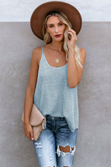 Taking it Easy Striped Knit Tank Top - 5 Colors