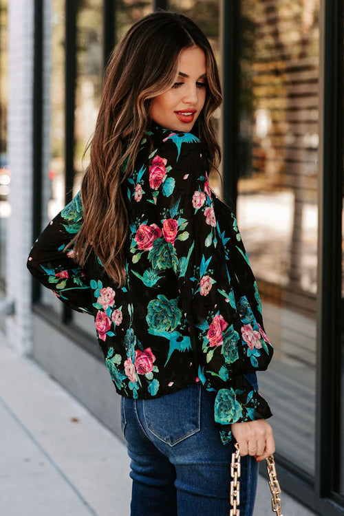 Bounty Of Blooms Floral Lace Top