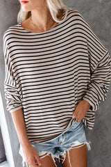 Always Lovely Stiped Casual Knit Top - 2 Colors