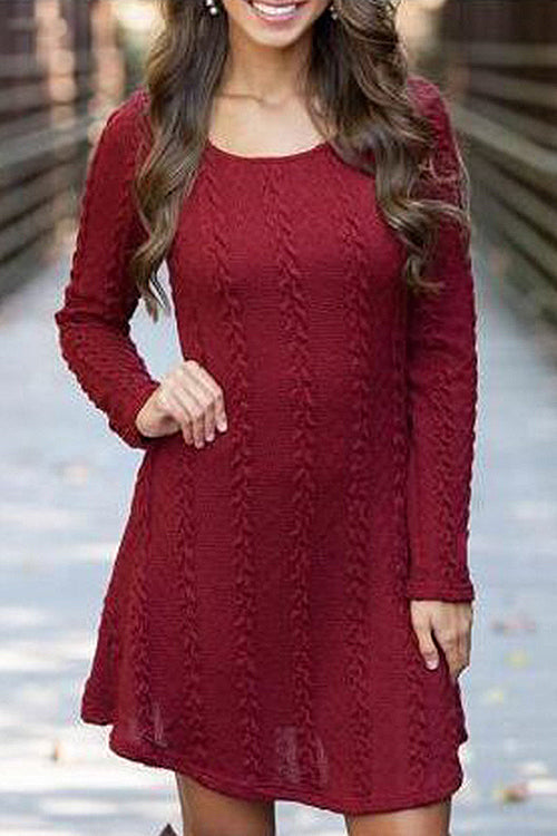 Pursuit of Happiness Knit Dress - 5 Colors