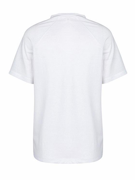 Asymmetric Solid T-Shirt