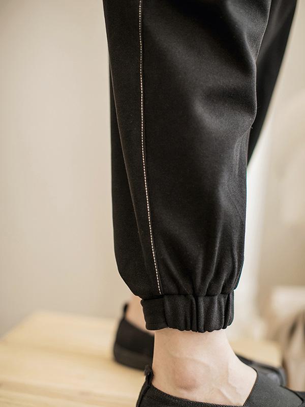 Original Thicken Elasticity Waist Pants