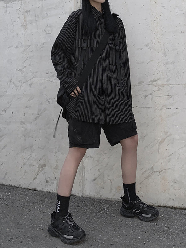 Women Striped Long Sleeve Shirt