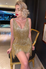 Nelly Fringe Mini Dress